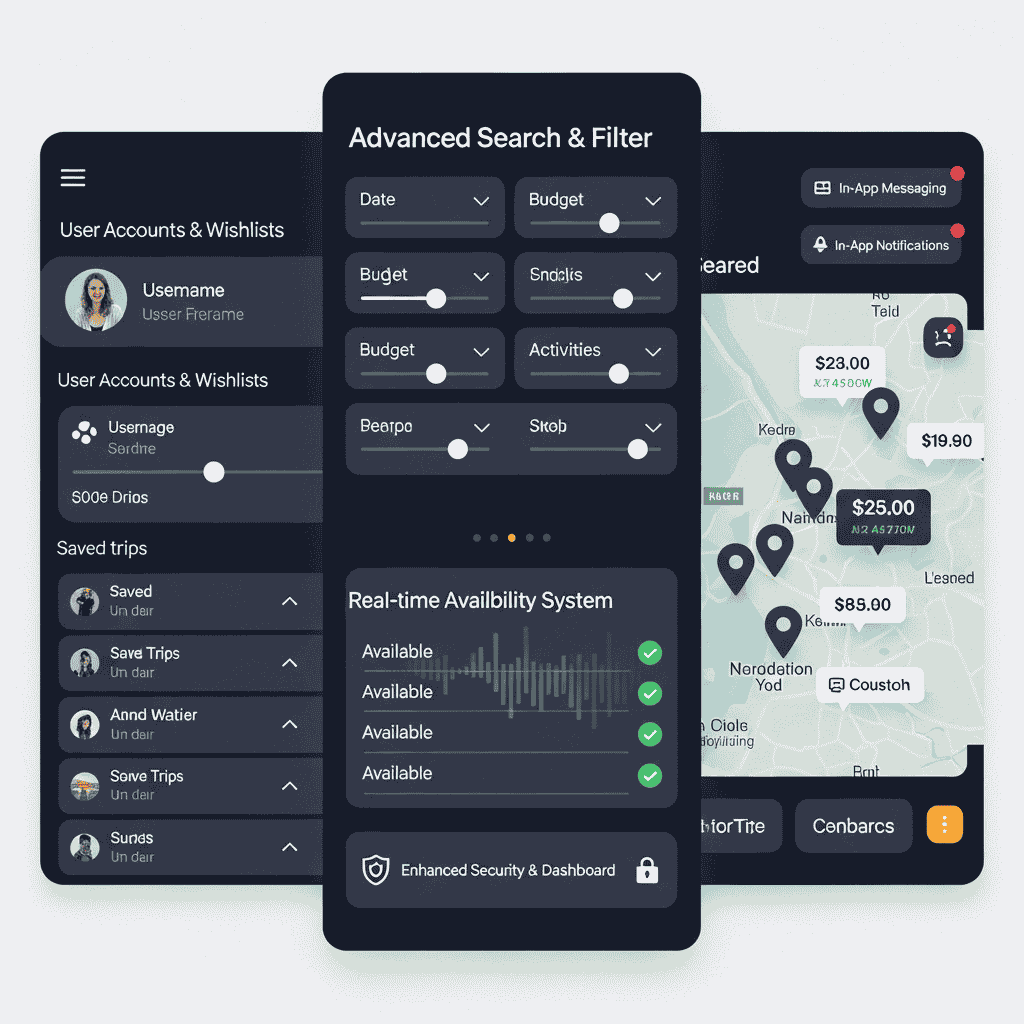 Advanced Traveling & Booking App