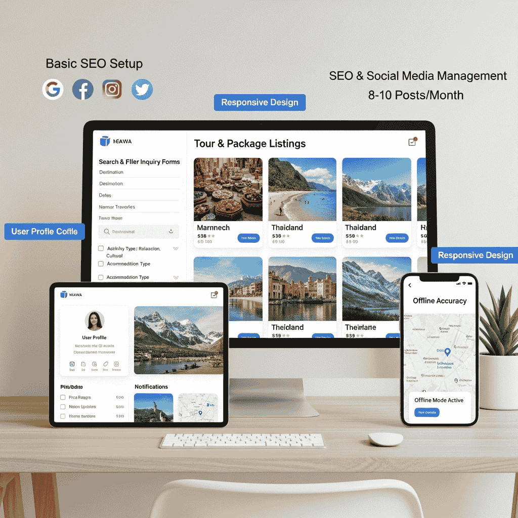 Basic Traveling & Booking Combo Pack